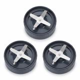 3 x Replacement Nutribullet Extractor Blade 600 600W - New Improved Design