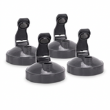 4 x Nutribullet Replacement Fliptop Fresh Lid - All 600 and 900 Models Dark Grey
