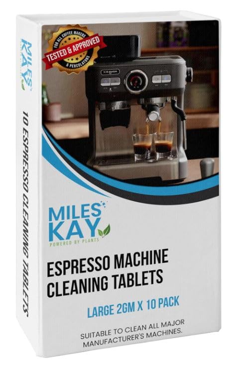 Miles Kay Espresso Coffee Cleaning Tablets (10 pack x 2gram) - For all Machines