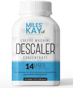 Coffee Machine Descaler - 14 use concentrate! Massive 280 grams of descaler - for all Coffee Machines from Breville, Miele, Delonghi and more (Citric Acid based)