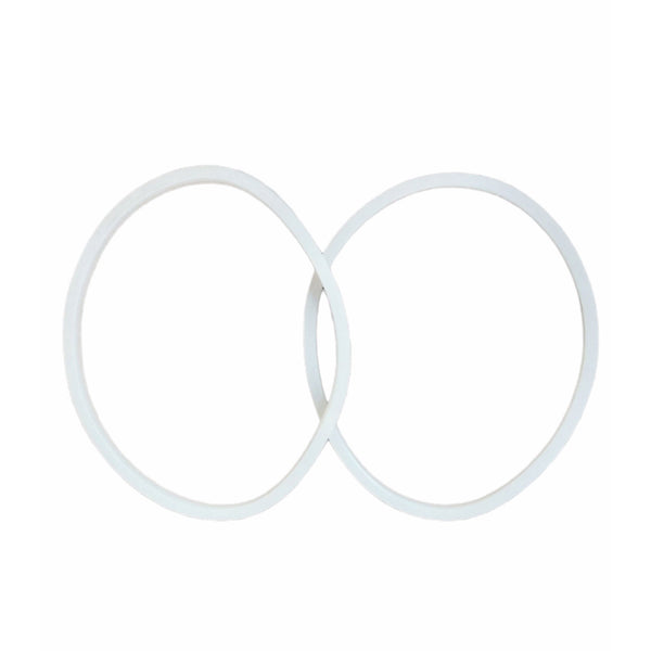 2 x Nutribullet White Rubber Seal - Gasket Ring For 600 600W Blade and Cups Replacement