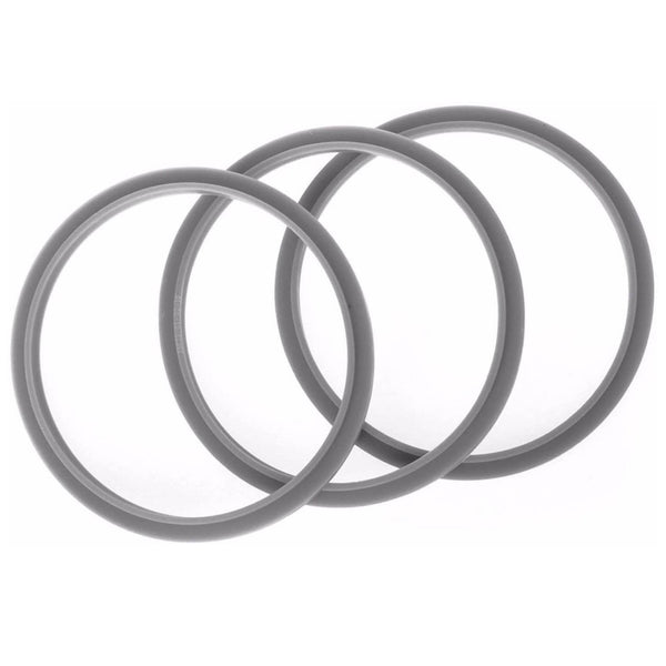 3 x Grey Nutribullet Gasket Seals Ring For 900W - Most 600W 1200W Replacement