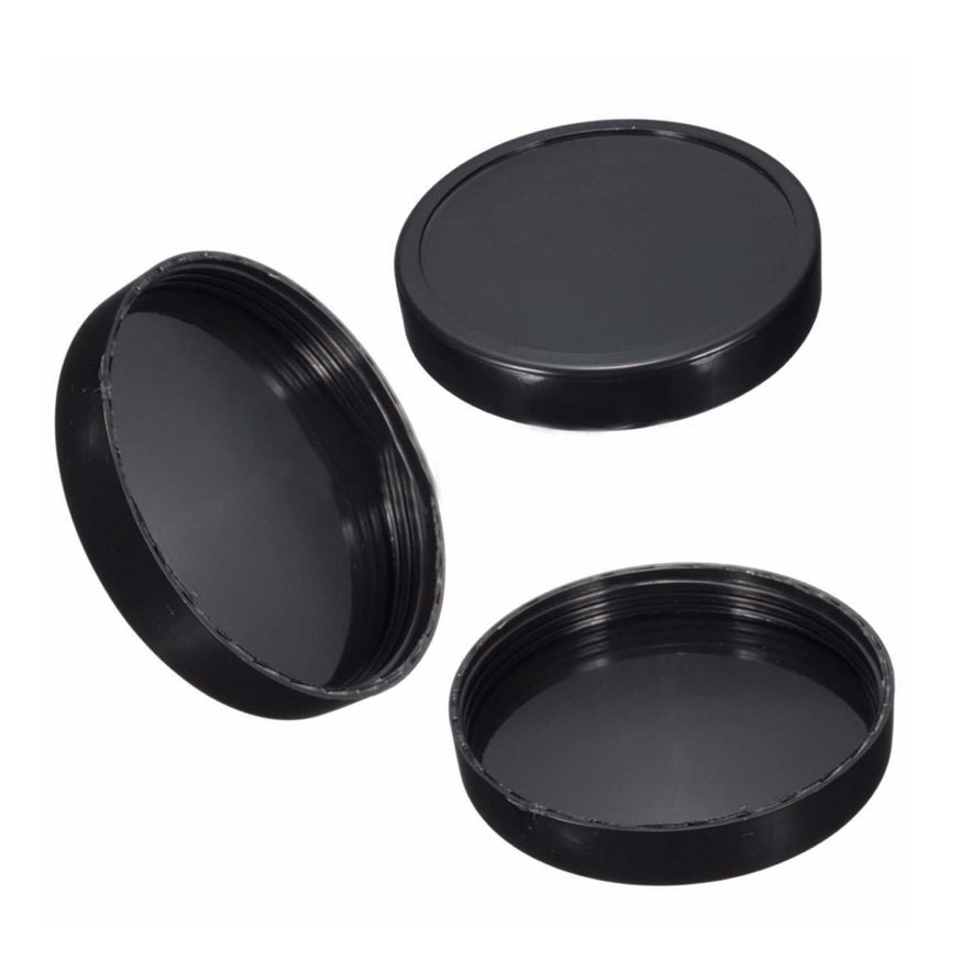 3 x Magic Bullet Stay Fresh Cup Black Lids - Blender Replacement Part