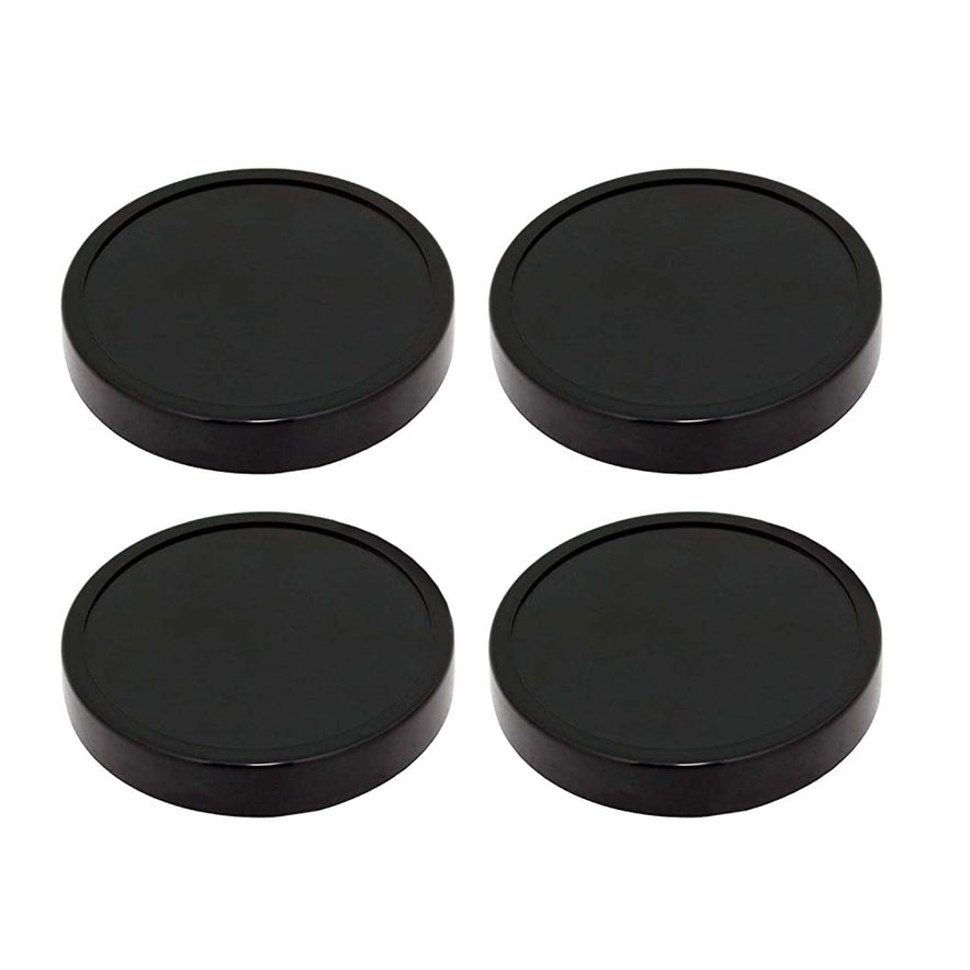 4 x Magic Bullet Stay Fresh Cup Black Lids - Blender Replacement Part