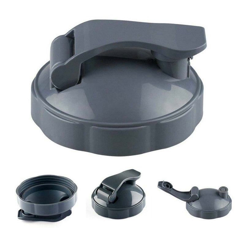 Nutribullet Short Cup + Fliptop Lid and Grey Seal - For All 600 900 Models Parts Replacement