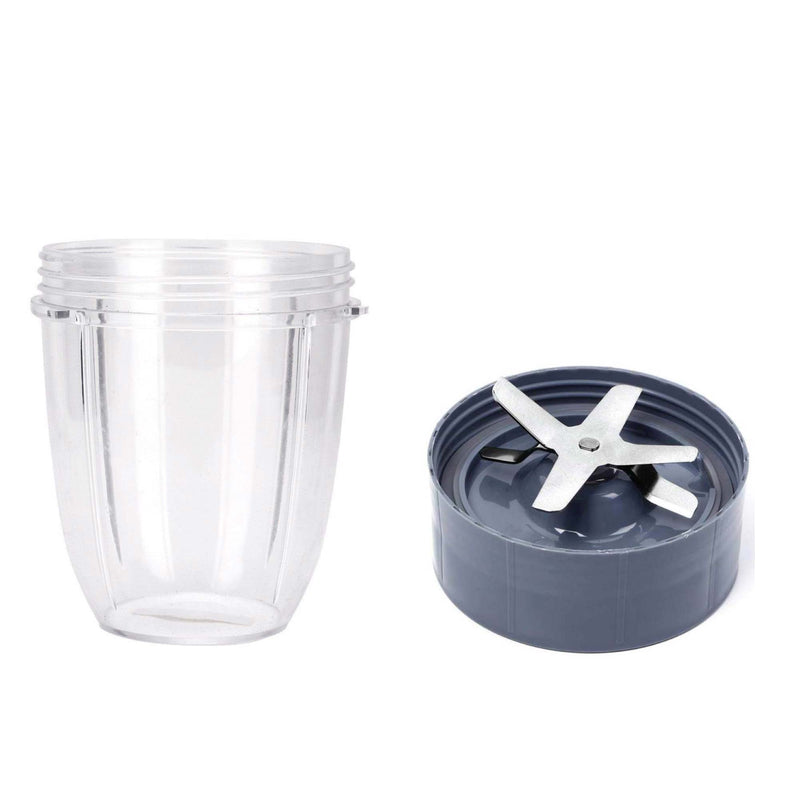 Nutribullet Short Cup and Extractor Blade Combo - For All Nutri 600 900 Models Parts Replacement