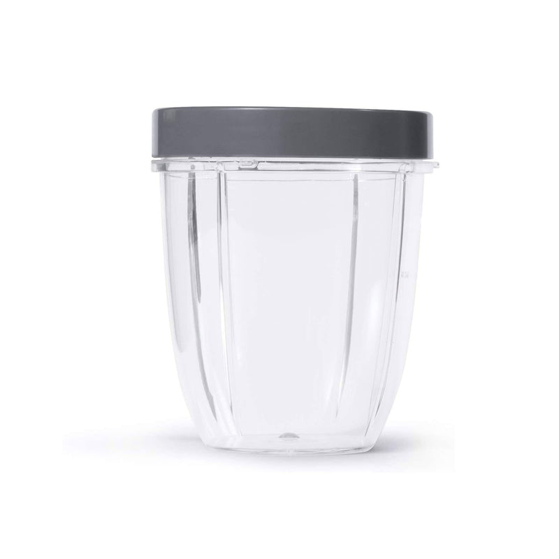 Nutribullet Short Cup + Stay Fresh Lid For All Nutri 600 900 Models Parts Replacement