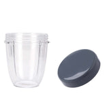 Nutribullet Short Cup + Stay Fresh Lid For All Nutri 600 900 Models Parts Replacement
