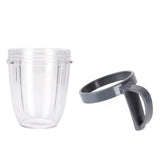 Nutribullet Short Cup and Handheld Lip Ring For All Nutri 600 900 Models Parts Replacement