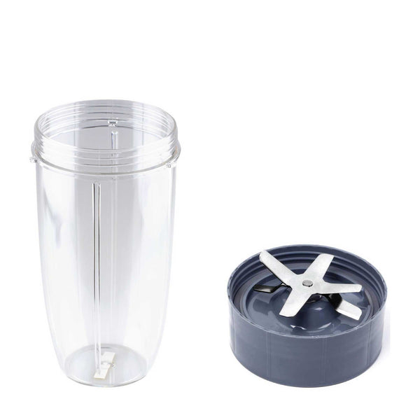 Nutribullet Extractor Blade and Tall Cup (24oz) - Suits All Nutri 600 900 Models Replacement